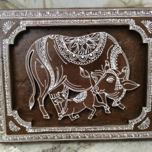 Cow Dung "Gomata" Wall Hanging