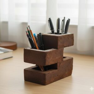 Organic Cow Dung Multipurpose Pen Holder