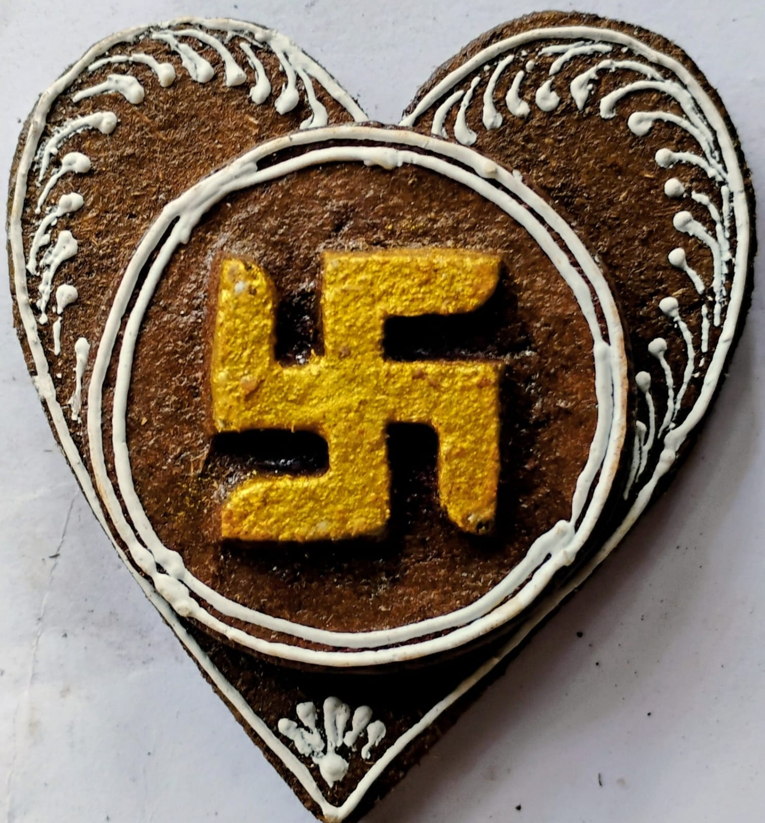 Organic Cow Dung Swastika