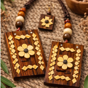 The "Prana" Collection: Handcrafted Bamboo & Sacred Wood Jewellery